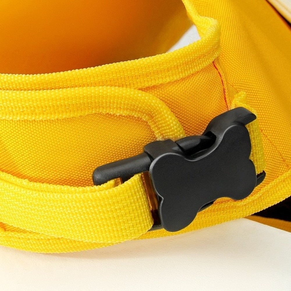 Life Jacket Buoyancy - เสื้อชูชีพสุนัขแบบปรับได้ รูปทรงผึ้ง/ไดโนเสาร์ ชุดว่ายน้ำสุนัขกันน้ำ พร้อมหูจับเพื่อความปลอดภัย ชุดเล่นเซิร์ฟสุนัขที่มีแรงลอยตัวสูง