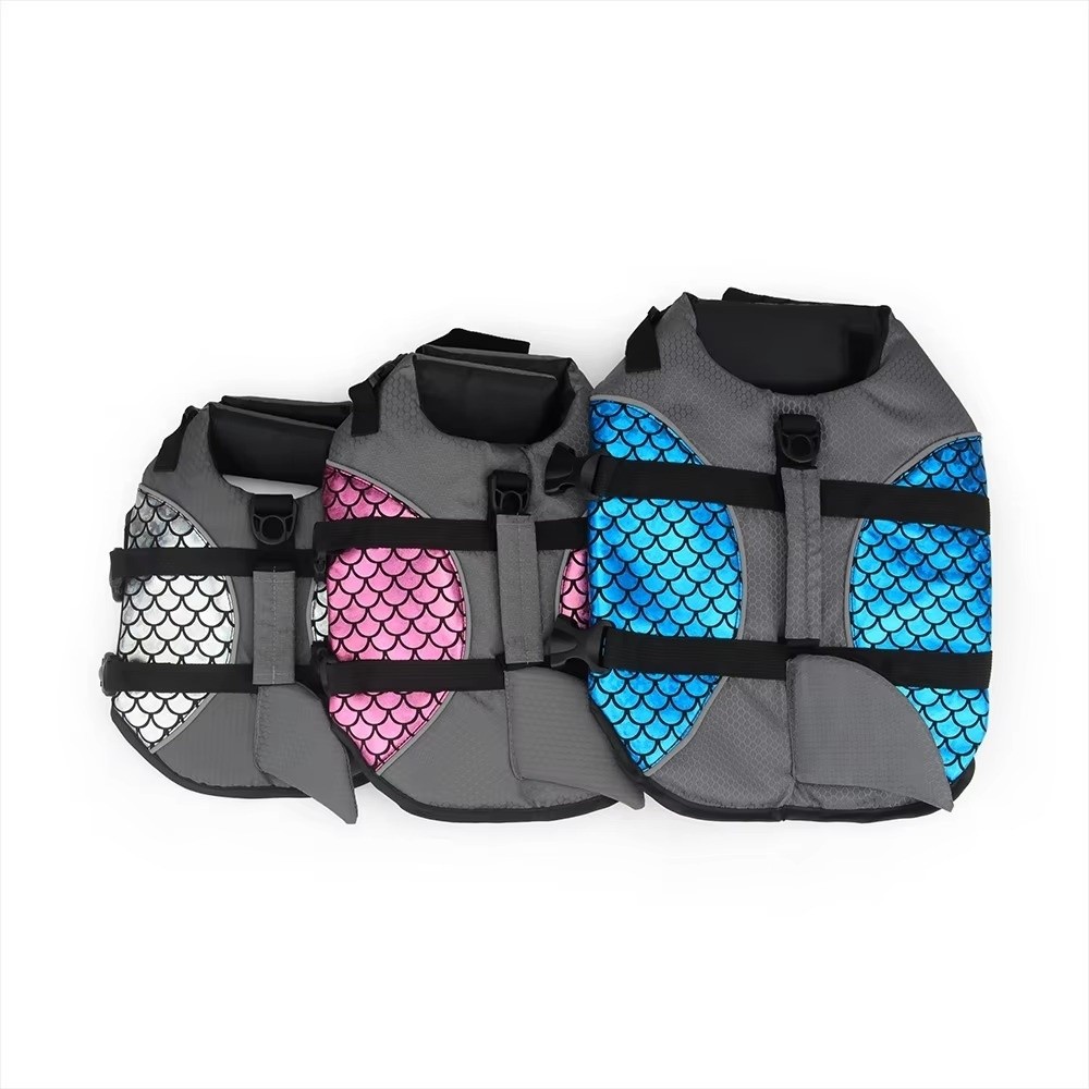 เสื้อชูชีพสุนัขที่มีแรงลอยตัวส - Life Jacket Buoyancy บทวิจารณ์และราคา