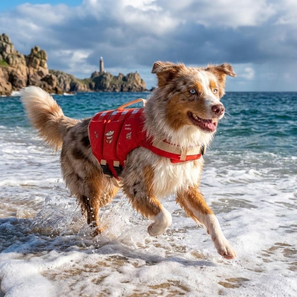 เสื้อชูชีพสุนัขกันน้ำ ปรับขนาด - Life Jacket Buoyancy บทวิจารณ์และราคา