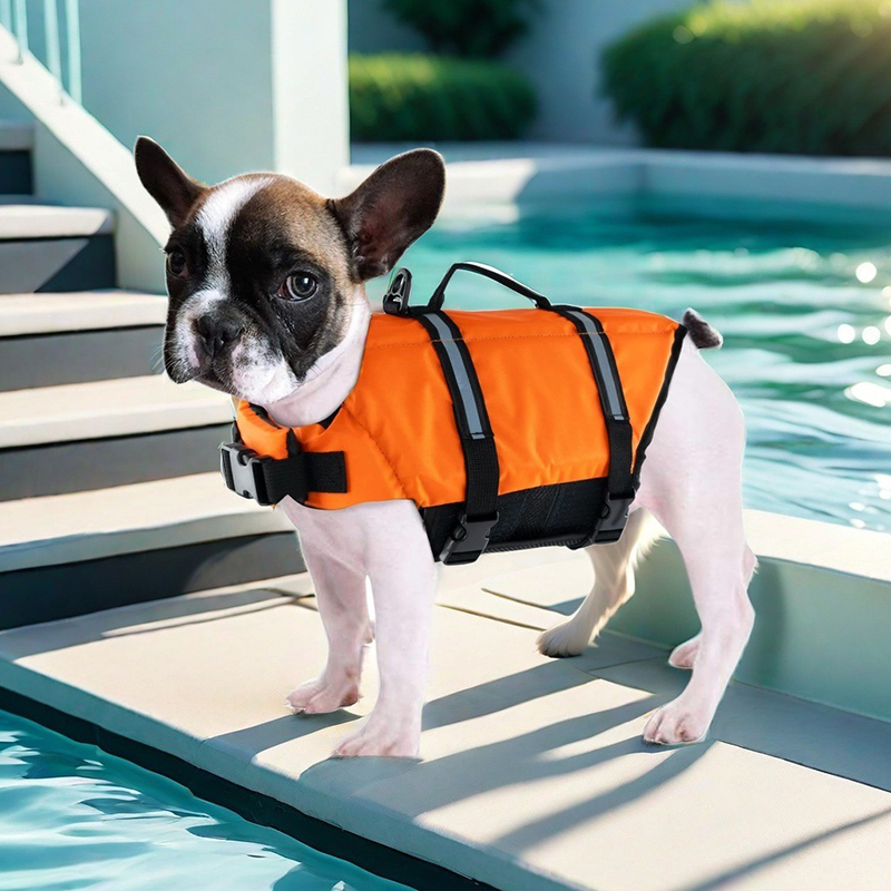ฤดูร้อนเสื้อชูชีพสุนัขสะท้อนแส - Life Jacket Buoyancy บทวิจารณ์และราคา